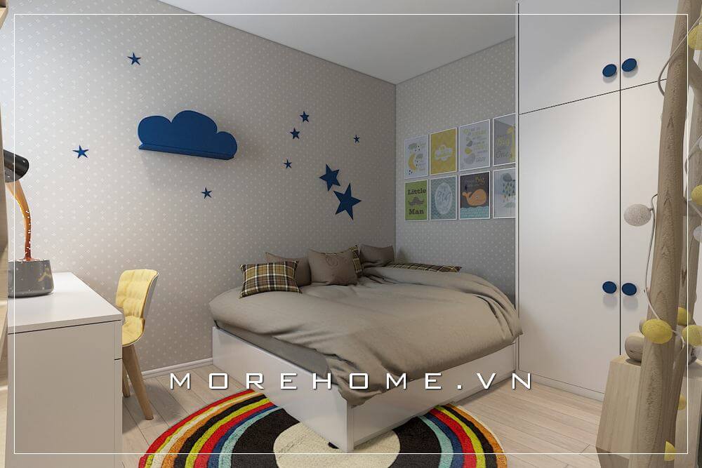 Giường ngủ bé trai